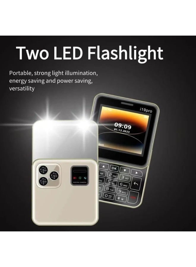 SOYES i19 Pro Sliding Feature Phone – 2.4” Screen, Dual SIM, Pocket-Size Design - Image 4